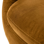 2026 NewBetter Homes & Gardens Mira Swivel Accent Chair, Cream Shearling