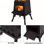 Additional view of Wood-Burning Camping Stove & Outdoor Grill