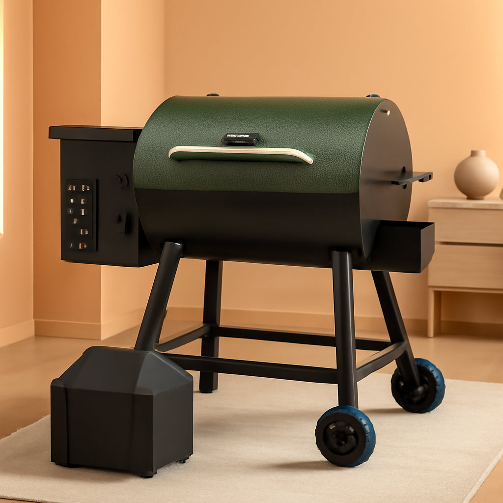 456 Sq. In. Pellet Grill & Smoker with PID Temperature Control