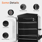 Large 4-Rack Propane Vertical Smoker