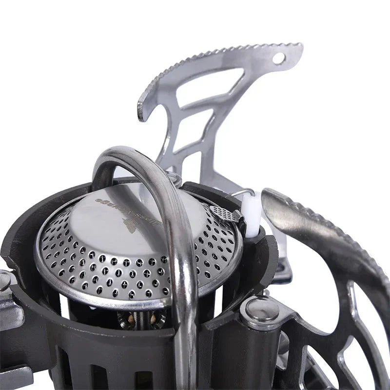 Additional view of 3500W Foldable Camping Gas Stove – Silver