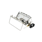Foldable Cartridge Camping Stove – Silver