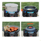 Additional view of 19,800W 7-Core Windproof Camping Gas Stove