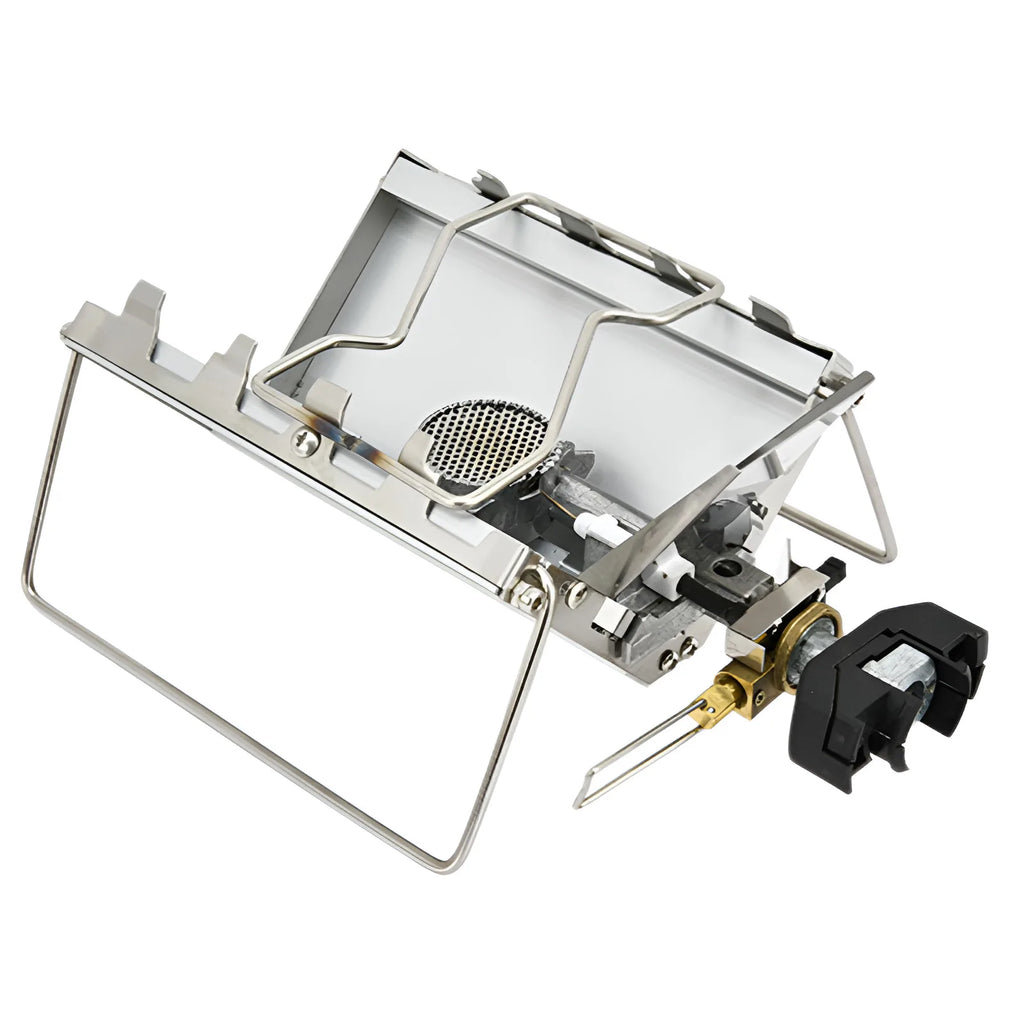 Additional view of Foldable Cartridge Camping Stove – Silver