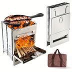 Additional view of Portable Folding Wood-Burning Camping Stove