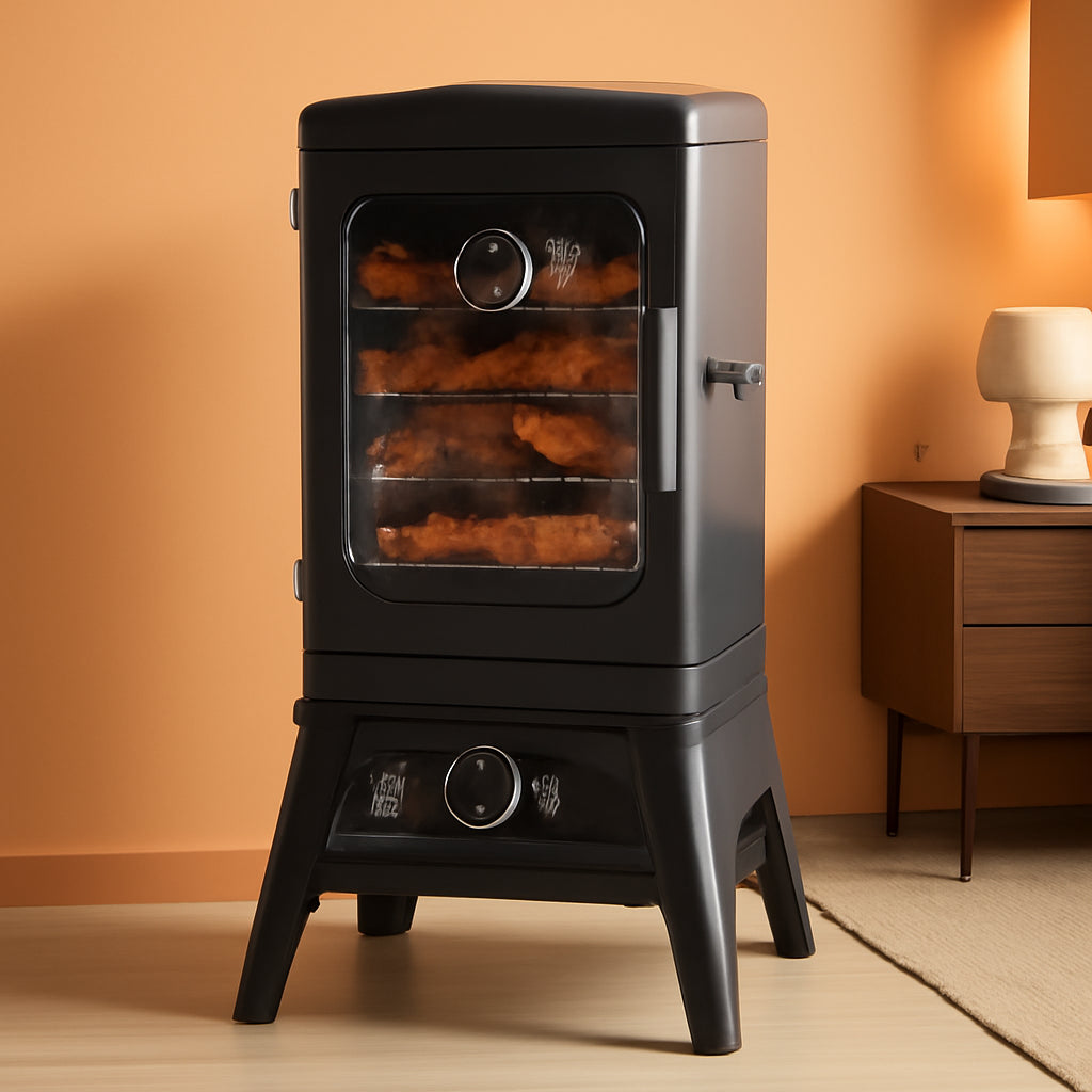 Large 4-Rack Propane Vertical Smoker