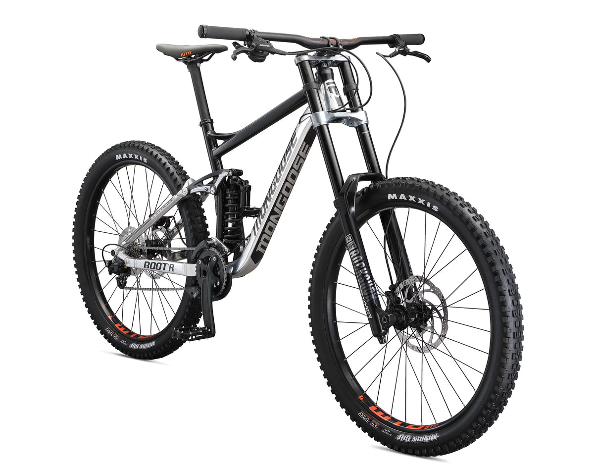 2026 NewMongoose Boot'R Adult Unisex 27.5-in. Medium Full-Suspension Mountain Bike, Black